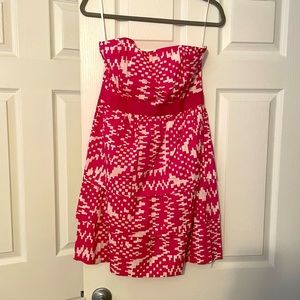 Banana republic strapless dress